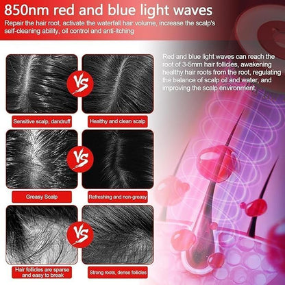 Electric Head Scalp Massager 2 In 1 Scalp Massage Brush And Oil Applicator Electric Head Massager