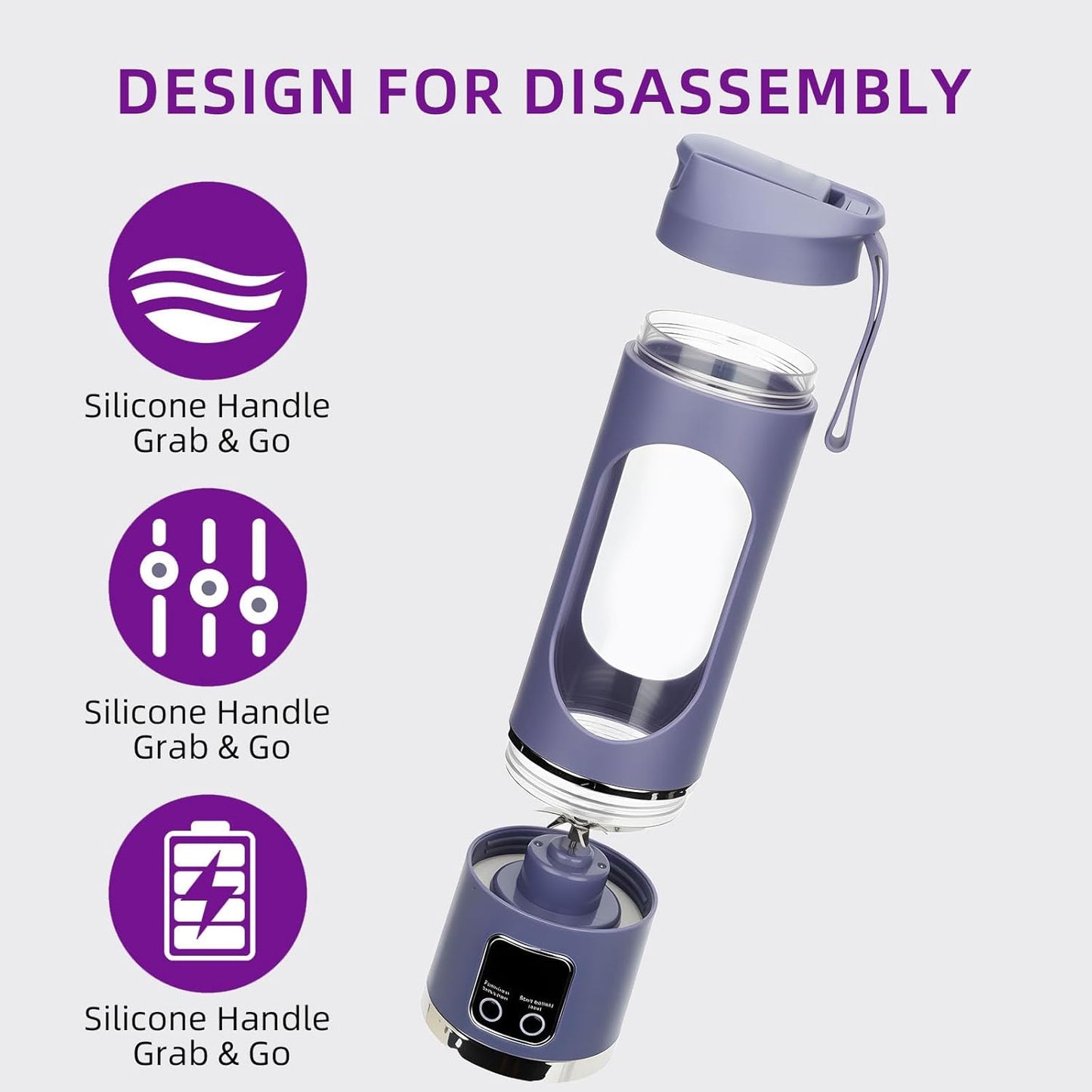 Portable 12 Blade USB Juicer