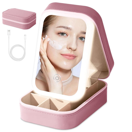 LED Makeup Box With LED Mirror