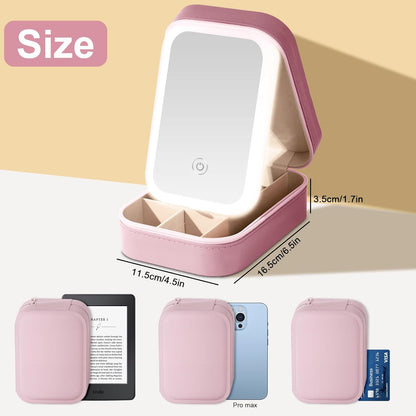 LED Makeup Box With LED Mirror