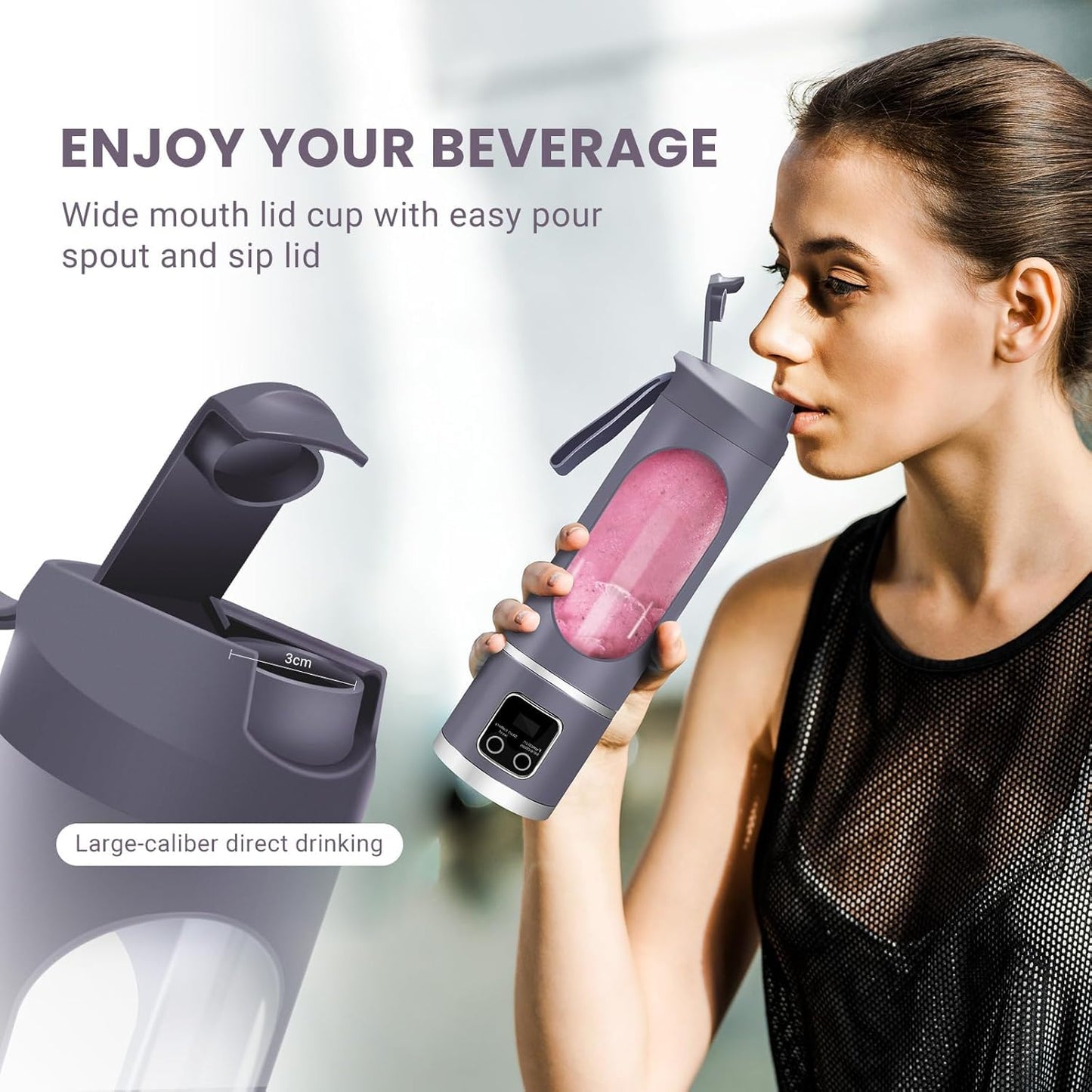 Portable 12 Blade USB Juicer