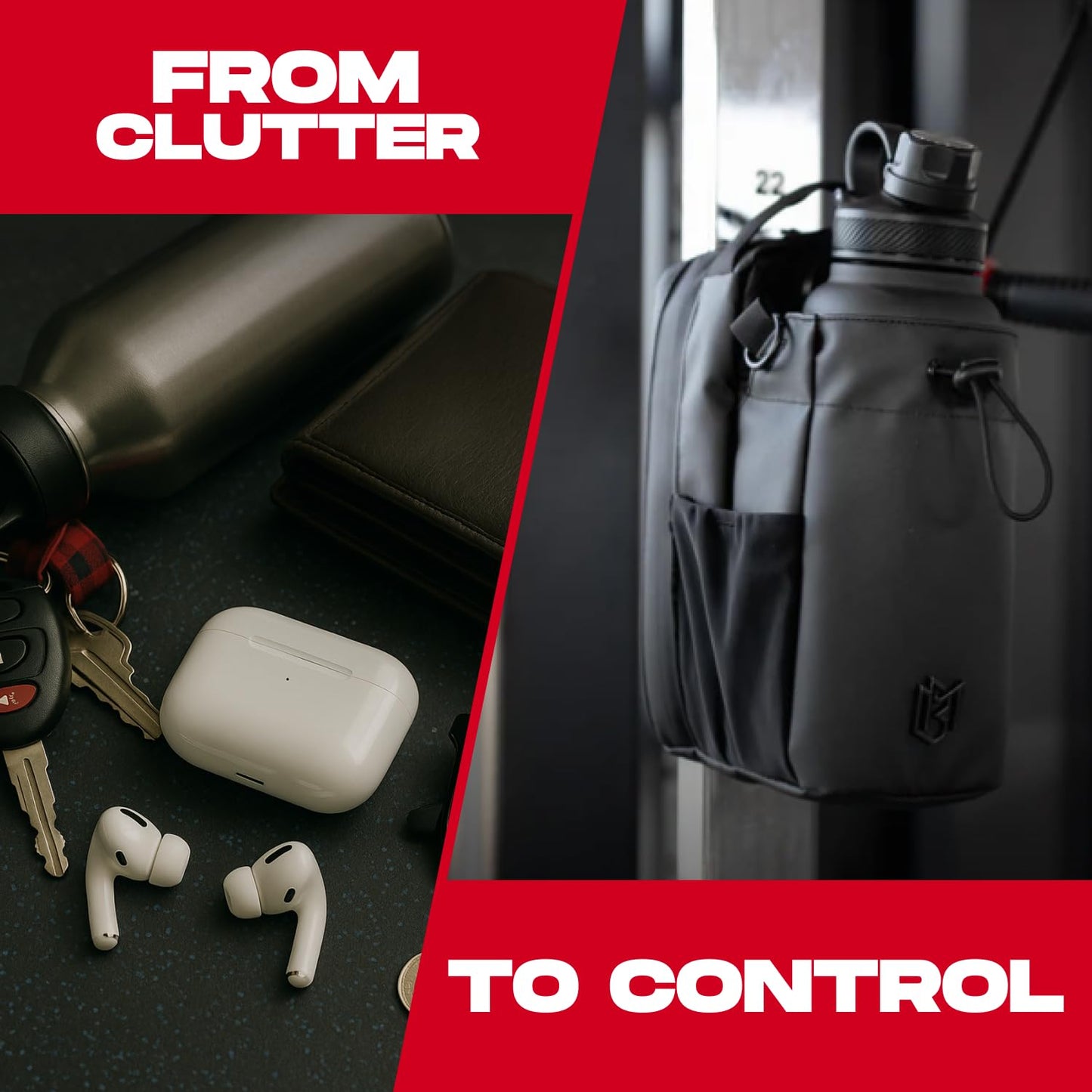 Magnetic Gym Bag