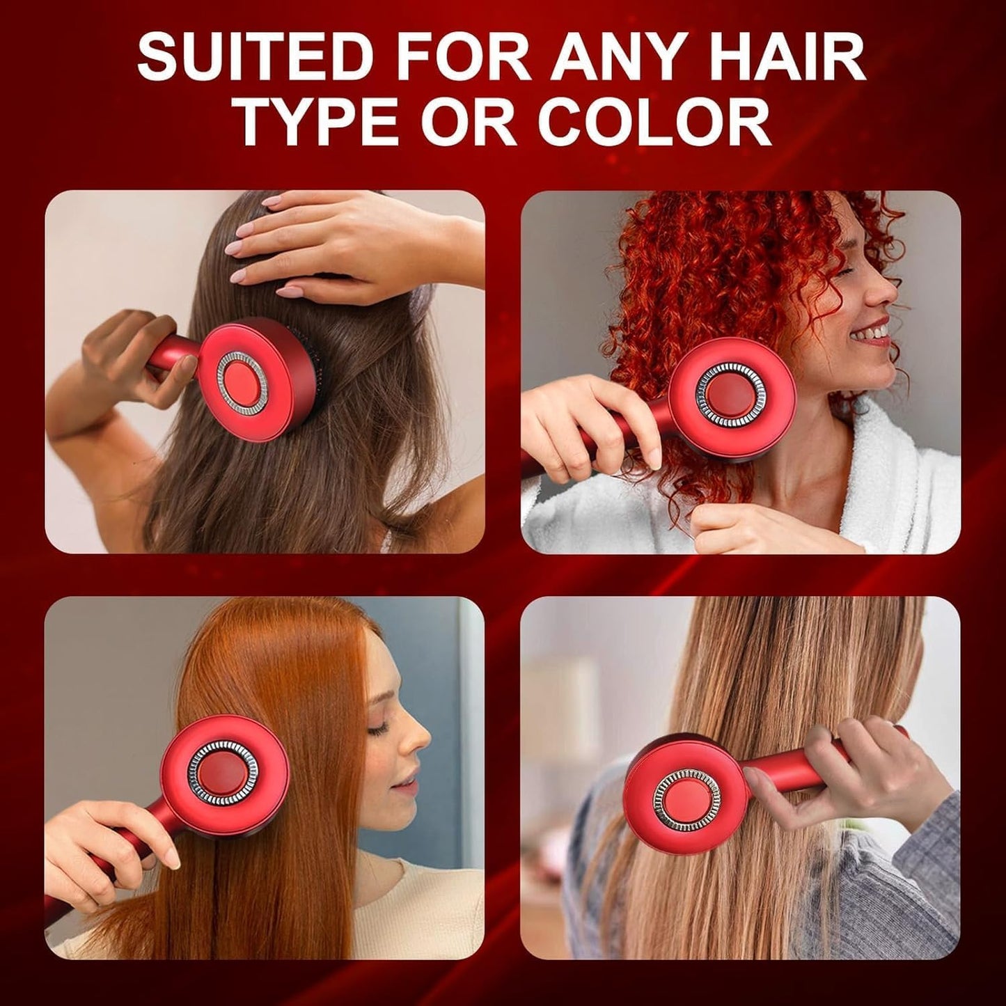 Electric Head Scalp Massager 2 In 1 Scalp Massage Brush And Oil Applicator Electric Head Massager