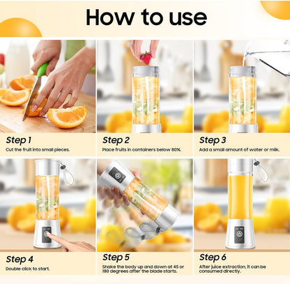 Portable USB Fruit Juicer