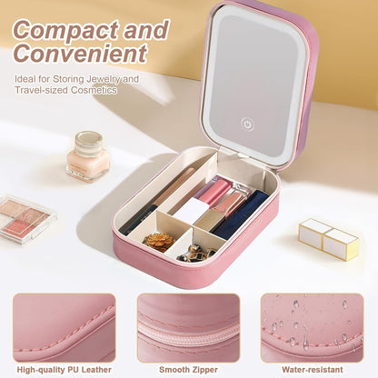 LED Makeup Box With LED Mirror