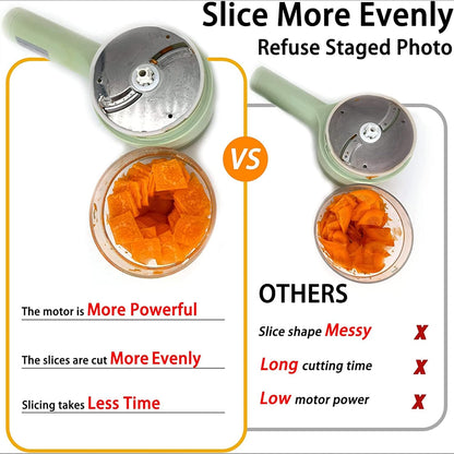 Portable5 in 1 Electric Vegetable Chopper Set