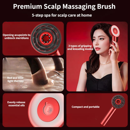 Electric Head Scalp Massager 2 In 1 Scalp Massage Brush And Oil Applicator Electric Head Massager