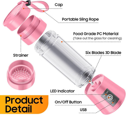 Portable USB Fruit Juicer