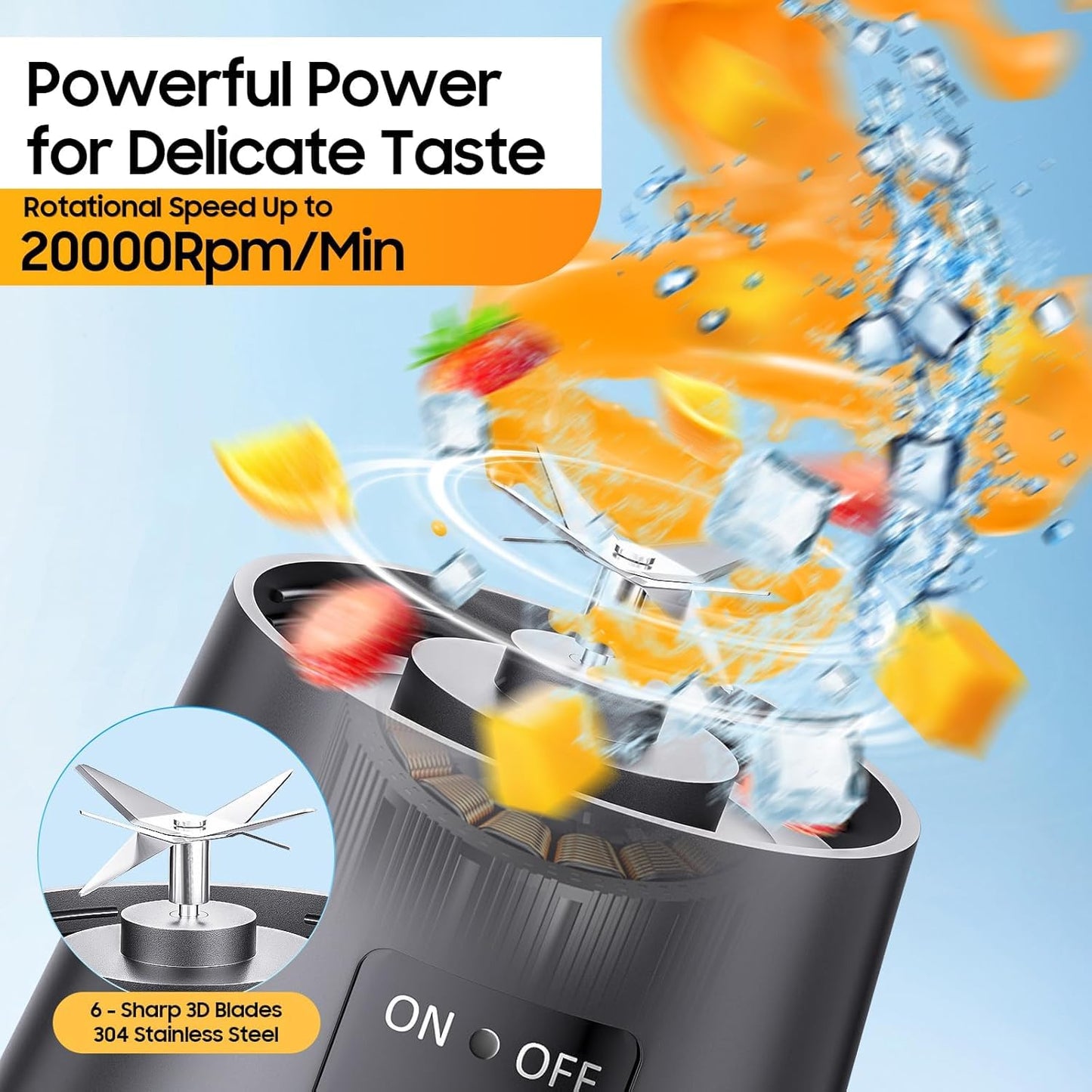 Portable USB Fruit Juicer