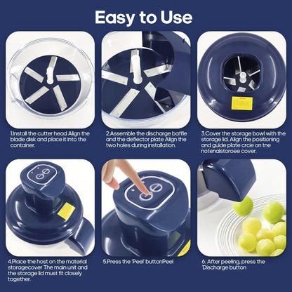 Portable Electric Vegetable & Fruits Peeler Machine