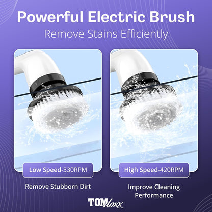 9 In 1 Cordless Electric Spin Scrubber Electric Cleaning Brush