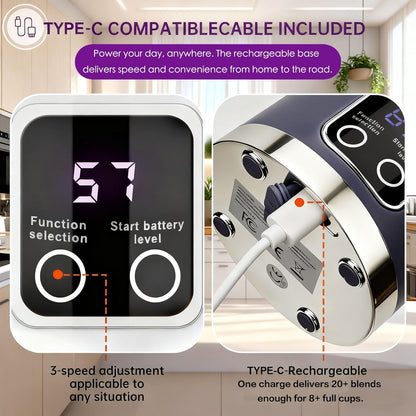 Portable 12 Blade USB Juicer
