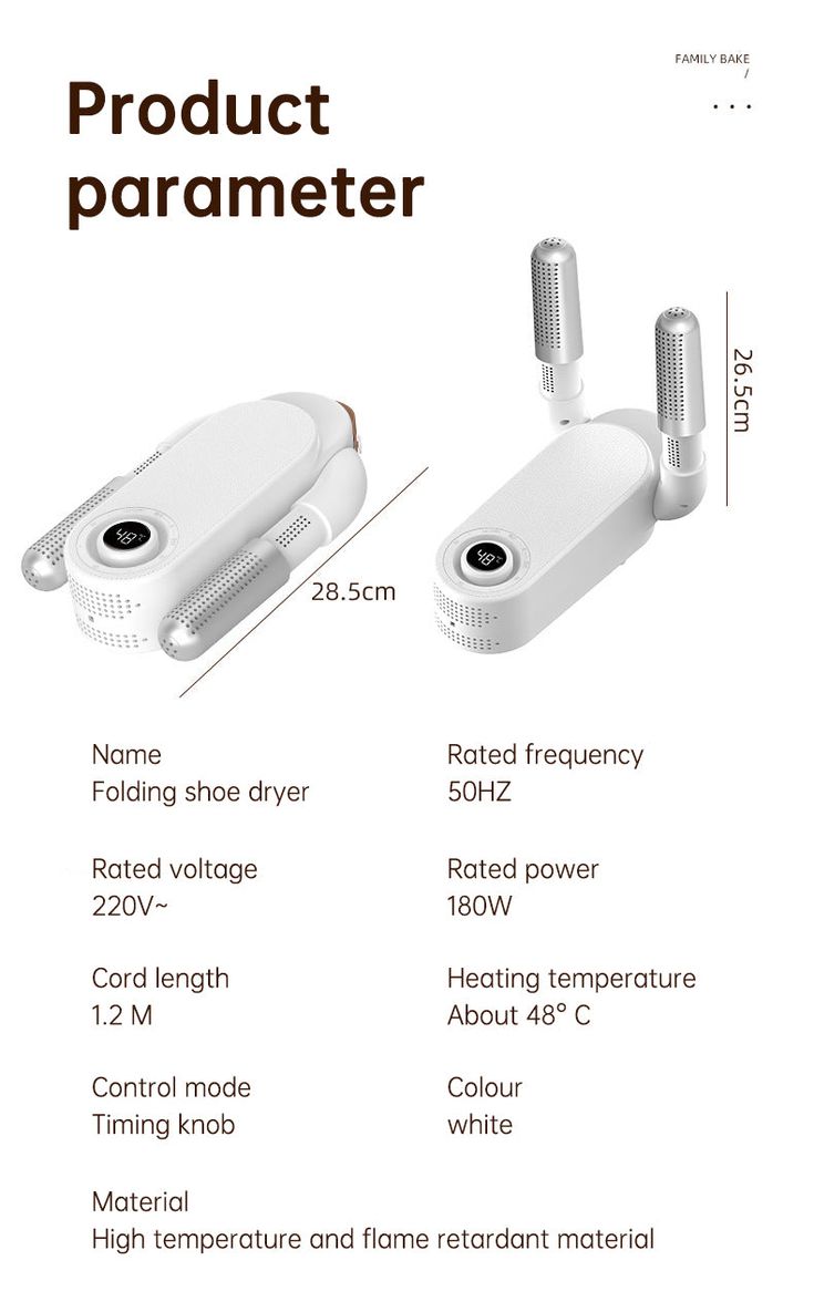 Portable Shoe Dryer-360' degree warm Air Dryer