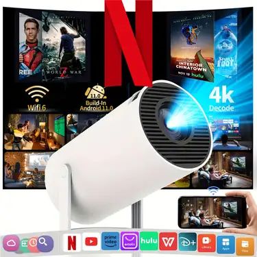 Portable Mini 4K Projector For Home