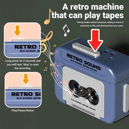 MINI Retro Sound Recorder Keychain