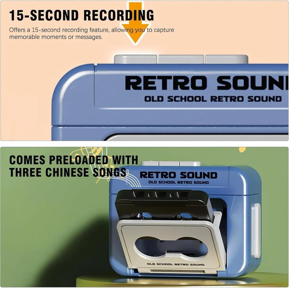 MINI Retro Sound Recorder Keychain